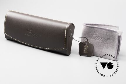 Lunor Leather Case Brown Lederetui Mit Präsentationsbox, NICHT SICHER SIND!, Passend für Herren und Damen
