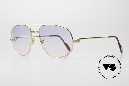 Cartier Romance Santos - XL Gläser in Babyblau Pink Verlauf, dieses Mod. mit SANTOS-Dekor und XL Größe 61-18, 140, Passend für Herren Cartier Romance Santos - XL Gläser in Babyblau Pink Verlauf, dieses Mod. mit SANTOS-Dekor und XL Größe 61-18, 140, Passend für Herren