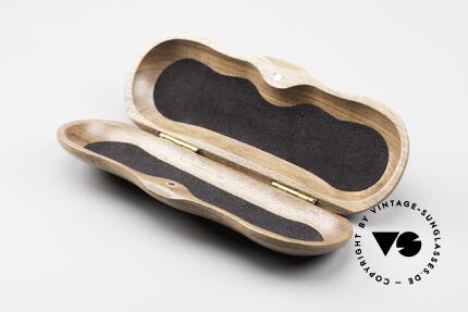 Lunor Wooden Folding Case - A Klappetui Nussholz In Size A, daher nur für Modelle mit Höhe max. 34mm passend, Passend für Herren und Damen