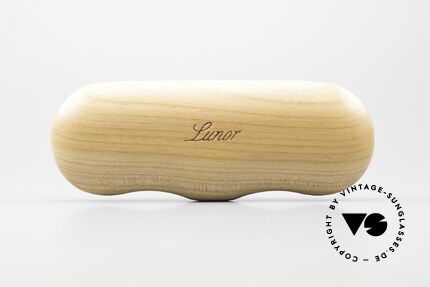 Lunor Wooden Folding Case - A Klappetui Kirschholz Size A, passend nur für einige Teleskop- oder Faltbrillen, Passend für Herren und Damen
