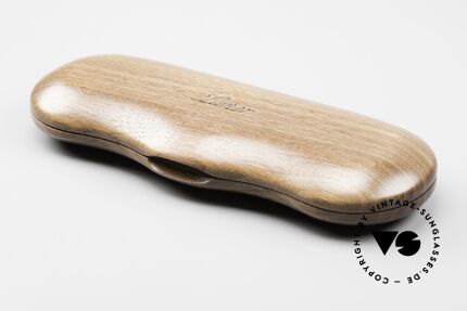 Lunor Wooden Folding Case - B Nussholz Klappetui In Size B, Lunor Holzetui / Klappetui aus Massivholz (Nuss), Passend für Herren und Damen