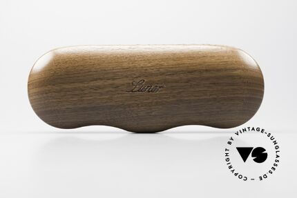Lunor Wooden Folding Case - B Nussholz Klappetui In Size B, prinzipiell passend für alle Teleskop- o. Faltbrillen, Passend für Herren und Damen