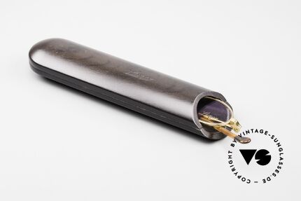 Lunor Wooden Sliding Case - A Stecketui Wenge Holz In Size A, daher nur für Modelle mit Höhe max. 28mm passend, Passend für Herren und Damen