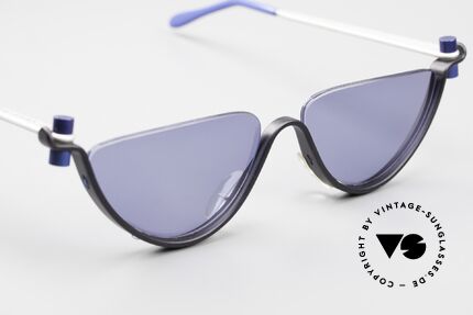 ProDesign No7 90er Sonnenbrille Gail Spence, dieses ungetragene N°7 Modell stammt von ca. '95, Passend für Herren und Damen