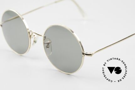 Algha Round Eye 44/20 Runde 70er Jahre Sonnenbrille, heutzutage gar nicht mehr zu bekommen, Gr. 44°20, Passend für Herren und Damen