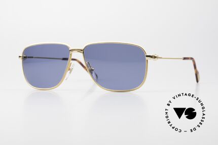 Aston Martin AM03 James Bond Sonnenbrille 90er, edle Aston Martin vintage Luxus-Designersonnenbrille, Passend für Herren