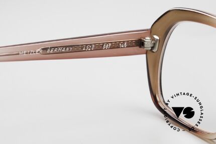 Metzler 4320 Sehr Große 70er Herrenbrille, Fassung ist natürlich für Gläser jeglicher Art gemacht, Passend für Herren