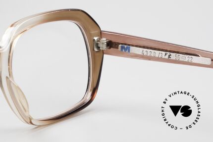 Metzler 4320 Sehr Große 70er Herrenbrille, Größe: large, Passend für Herren