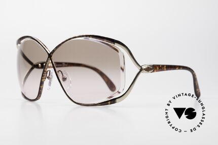 Christian Dior 2056 Butterfly 80er Sonnenbrille, feminines und auffallend elegantes "Butterfly" Design, Passend für Damen
