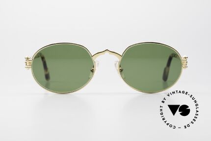 Philippe Charriol 91CP Ovale 80er Luxus Sonnenbrille, Philippe Charriol war CARTIER Geschäftsführer, Passend für Herren und Damen