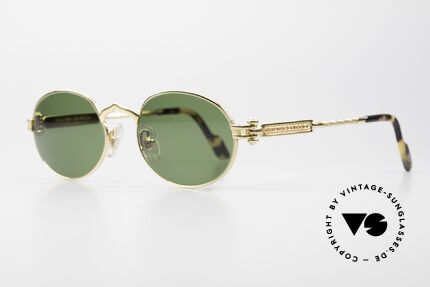 Philippe Charriol 91CP Ovale 80er Luxus Sonnenbrille, und gründete 1983 sein eigenes Luxus Imperium, Passend für Herren und Damen