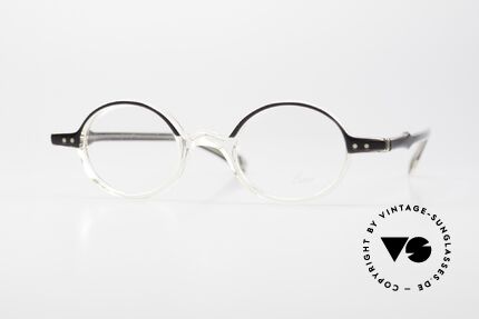 Lunor Mod 42 Echte 90er Brille Kristall Azetat Details