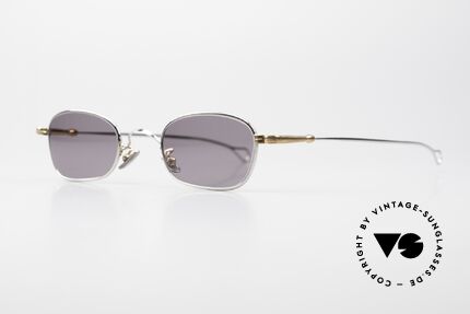 Lunor V 106 Metall Sonnenbrille Vollrand, Modell V 106: sehr elegante Unisex Metall-Fassung, Passend für Herren und Damen