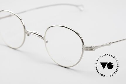 Lunor Swing 32 Panto Vintage Brille Mit Schwing Steg, handgefertigt in Deutschland; echte Top-Qualität, Passend für Herren und Damen