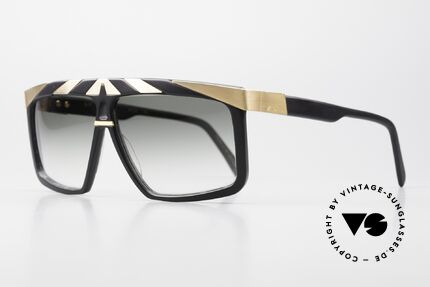 Alpina G81 Rare 80er Brille 24kt Vergoldet, außergewöhnliches Brillendesign in Farbe und Form, Passend für Herren und Damen