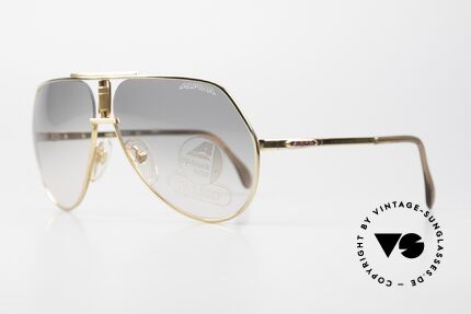 Alpina CM4 Quattro West Germany Sonnenbrille 80er, wechselbare Gläser (dank Schraubverschluss), Passend für Herren