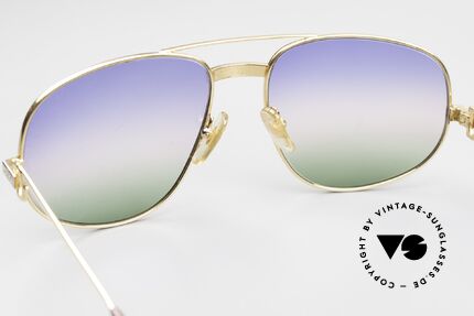 Cartier Romance Santos - XL Luxus Vintage Sonnenbrille 80er, KEINE RETRObrille; ein 30 Jahre altes vintage ORIGINAL, Passend für Herren