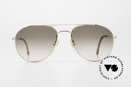 Christian Dior 2488 Alte 80er Pilotensonnenbrille, TOP-Qualität (komplette Fassung ist vergoldet), Passend für Herren