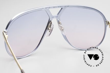 Alpina M1 Baby-Blau Pink Verlauf Gold, KEINE RETROBRILLE; ein 35 Jahre altes Original!, Passend für Herren und Damen