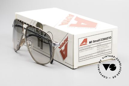 Alpina M1 80er Kult Brille West Germany, Größe: medium, Passend für Herren und Damen