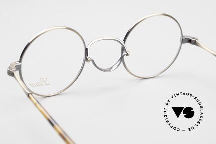Lunor Swing A 31 Round Vintage Brille In Antik Gold AG, Größe: extra small, Passend für Herren und Damen
