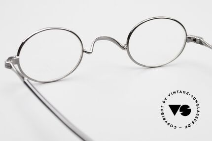 Lunor II A 04 Sehr Kleine Brille Oval Gunmetal, Größe: extra small, Passend für Herren und Damen