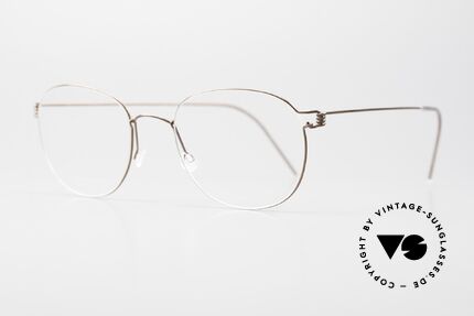 Lindberg Robin Air Titan Rim Eckig Panto Damen & Herren, markant und stilvoll gleichermaßen = Lindberg Air Titan, Passend für Herren und Damen
