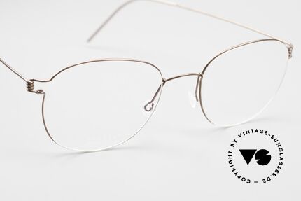 Lindberg Robin Air Titan Rim Eckig Panto Damen & Herren, ungetragenes Einzelstück mit original Lindberg Hart-Etui, Passend für Herren und Damen