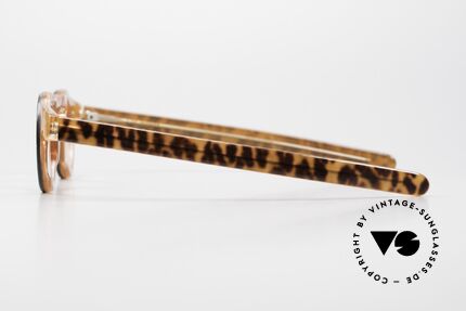 Vidocq Les Halles Runde Vintage Brille 1980er, ein altes, unbenutztes Einzelstück - KEIN Retromodell, Passend für Herren und Damen