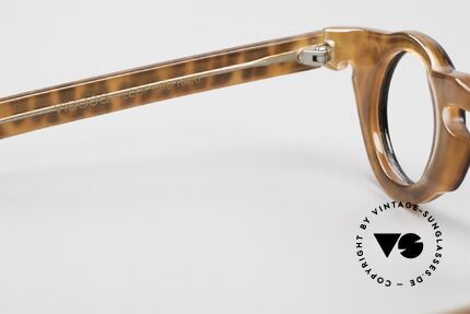 Vidocq Les Halles Runde Vintage Brille 1980er, Größe: small, Passend für Herren und Damen