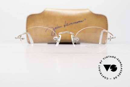 Savile Row Rimless Randlose 14k Gold Filled Brille, Größe: small, Passend für Herren und Damen