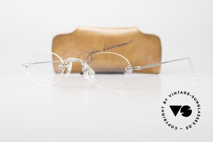 Savile Row Rimless Randlose 14k Gold Filled Brille, Größe: small, Passend für Herren und Damen