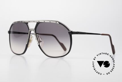 Alpina M1/7 Echt Vintage No Retrobrille, weltberühmt für sein Schrauben-Design; XL Gr. 64-15, Passend für Herren