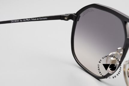 Alpina M1/7 Echt Vintage No Retrobrille, KEINE RETRO-Sonnenbrille; eine kostbare alte Rarität, Passend für Herren