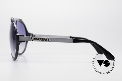 Carrera 5512 80er Sonnenbrille Filmbrille, ungetragen mit neuen Sonnengläsern in blau-Verlauf, Passend für Herren