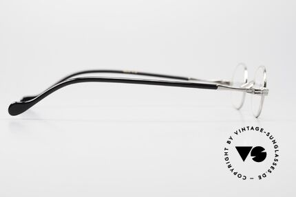 Lunor II A 04 Ovale XS Brille Platin Plattiert, Größe: extra small, Passend für Herren und Damen