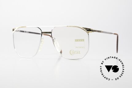 Zeiss 5915 Carat 80er West Germany Brille Large, alte Zeiss Brille, Modell 5915 in Größe 59-17, 145, Passend für Herren