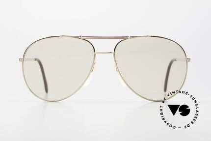 Zeiss 9222 80er Qualitätsbrille Automatikglas, herausragende Carl Zeiss Mineral-Sonnenschutzgläser, Passend für Herren