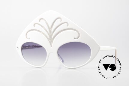 Robert La Roche M2 Maske 2 Sonnenbrille 1970er, spektakuläres R LaRoche Brillen-Design der 70er Jahre, Passend für Damen