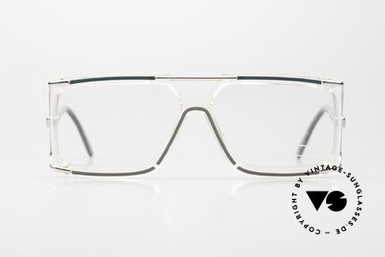 Cazal 638 80er Hip Hop Vintage Brille, typisches 80er Jahre Cazal-Design; Frame W.Germany, Passend für Herren und Damen