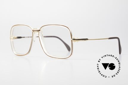 Cazal 629 Alte 80er Hip Hop Brille Herren, massiver Rahmen und typischer 80er Jahre Farbton, Passend für Herren