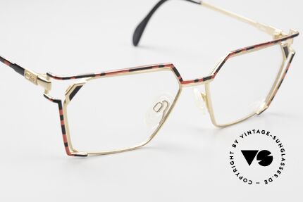 Cazal 250 Old School Hip Hop Brille 90er, KEINE Retrobrille; ein ca. 30 Jahre altes Original, Passend für Herren und Damen
