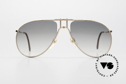 Aigner EA3 Limited 80er Brille Vergoldet, in M Größe 59-18, color 35 (vergoldet & Titanium), Passend für Herren