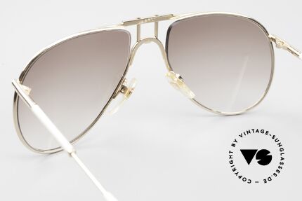 Aigner EA3 Noble 80er Sonnenbrille Leder, Größe: medium, Passend für Herren