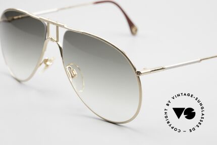 Aigner EA3 Ultra Rare Large Größe 61mm, mondäne Gentlemen-Sonnenbrille; kostbar & selten, Passend für Herren