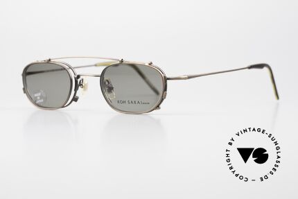 Koh Sakai KS9716 Titanbrille Für Damen & Herren, 1997 in Los Angeles designed & in Sabae (JP) produziert, Passend für Herren und Damen