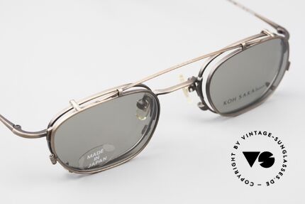 Koh Sakai KS9716 Titanbrille Für Damen & Herren, unisex Modell KS9716 in edler Legierung in matt-bronze, Passend für Herren und Damen