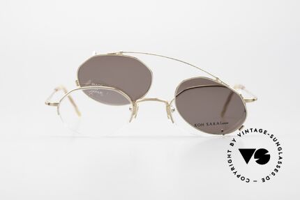 Koh Sakai KS9727 Echte 90er Brille Made in Japan, ungetragen (wie alle unsere alten LA + Sabae Brillen), Passend für Herren und Damen