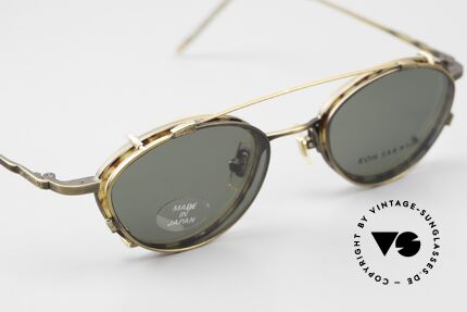 Koh Sakai KS9832 Vintage Brille Mit SonnenClip, entsprechend sind Qualität & Anmutung identisch top, Passend für Herren und Damen