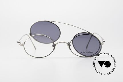 Koh Sakai KS9541 Ovale Brille Made in Japan 90er, ungetragen (wie alle unsere alten LA + Sabae Brillen), Passend für Herren und Damen